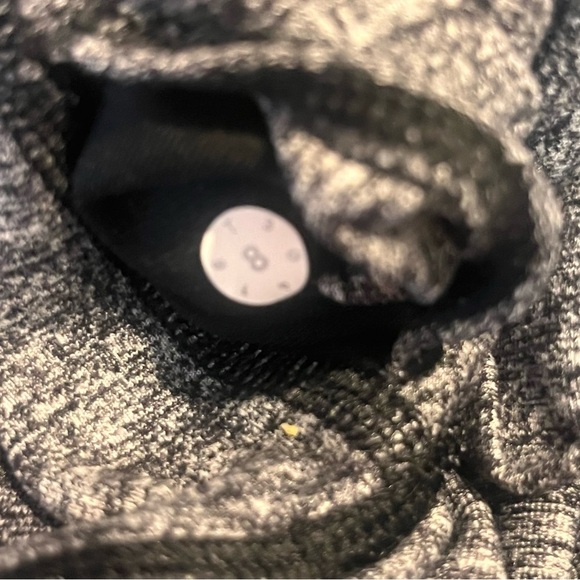 Lululemon Wunder Under HR Tights Grey Heathered Black Luon Size 8 - Picture 6 of 6